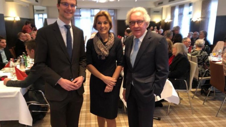 Neujahrsempfang mit Europaminister Neujahrsempfang mit Europaminister