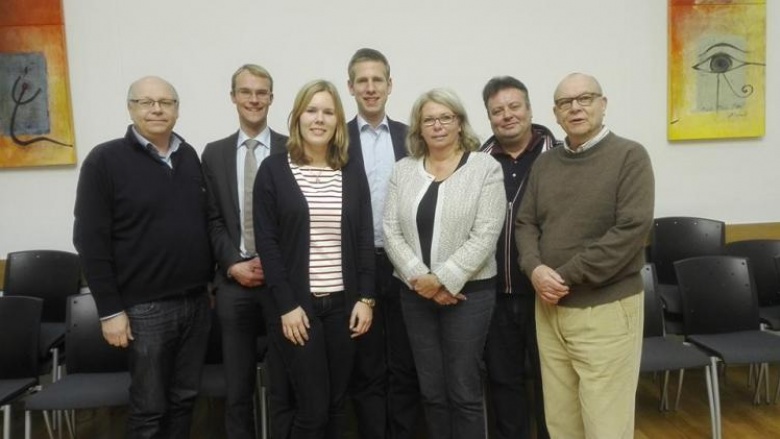 Fraktionssitzung mit zwei Bürgermeistern Fraktionssitzung mit zwei Bürgermeistern