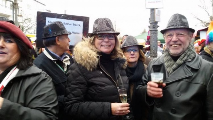 CDU geht mit beim Karnevalsumzug in Erkrath