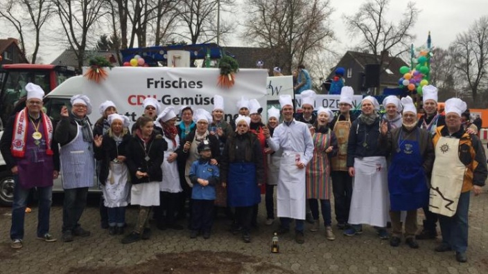 CDU beim Karnevalsumzug in Erkrath