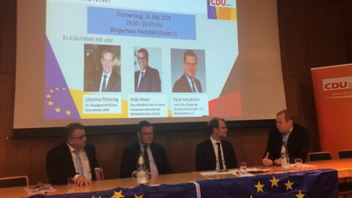 CDU diskutiert Wirtschaft und Europa