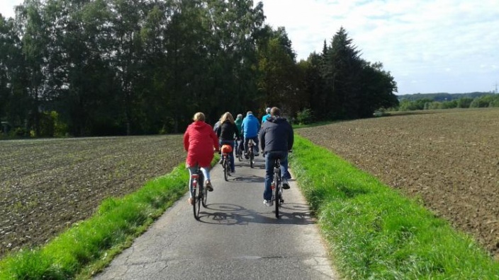 JU-Fahrradtour mit Schultz